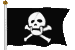 I DO NOT LOOK LIKE A SKULL AND CROSSBONES... and i'm not cute, or a leperchuan (sp?) and i have no lucky charms!!!!!